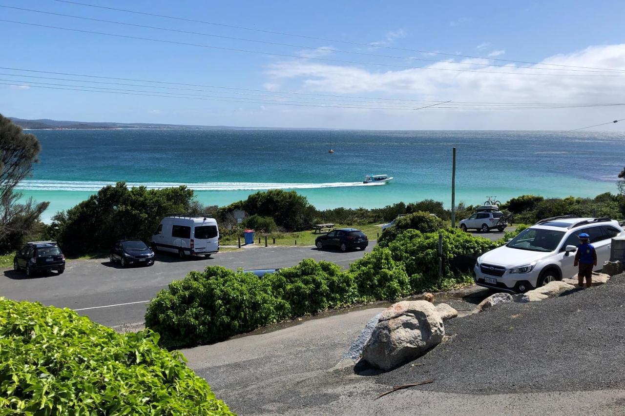 Binalong Beach Cottage Beachfront At Bay Of Fires Next To Restaurant Binalong Bay Exteriér fotografie
