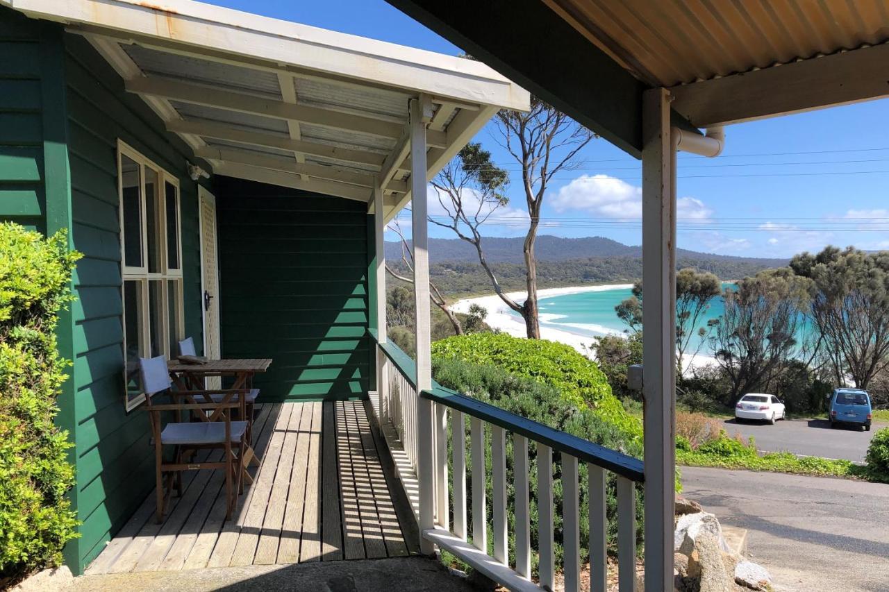Binalong Beach Cottage Beachfront At Bay Of Fires Next To Restaurant Binalong Bay Exteriér fotografie