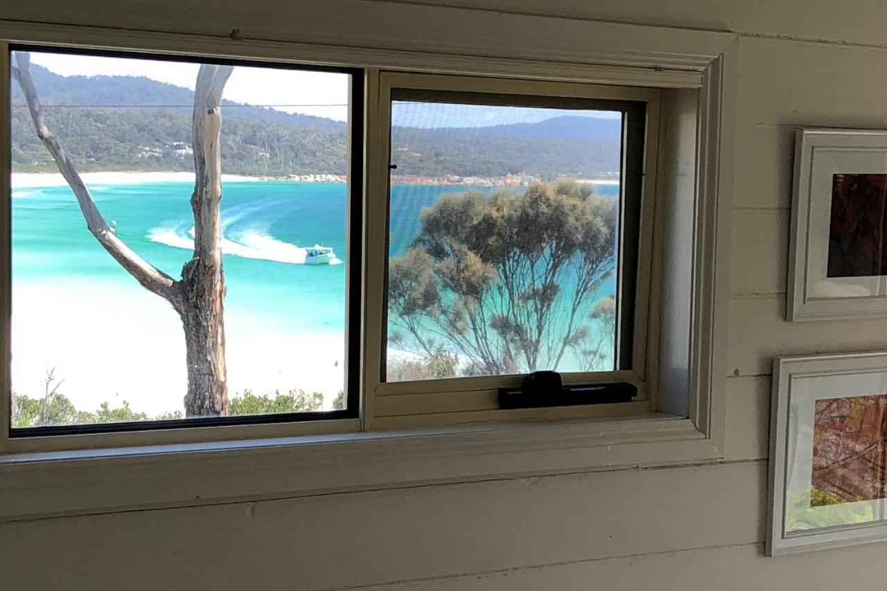 Binalong Beach Cottage Beachfront At Bay Of Fires Next To Restaurant Binalong Bay Exteriér fotografie